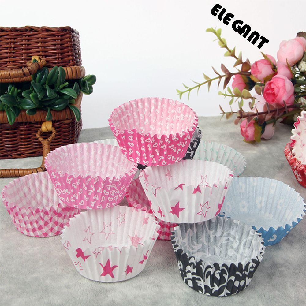 [Elegan] Cake Cute Bun Case Wrapper Mini Party Cases Liners Cup Baking