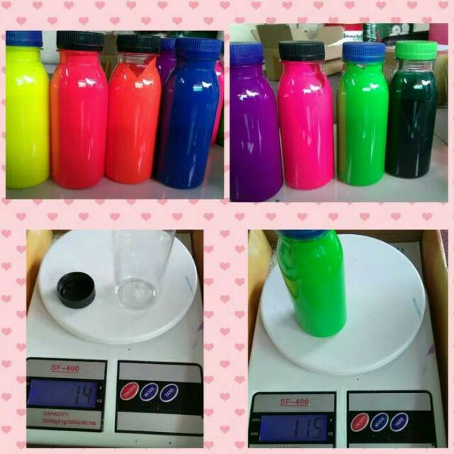 Pewarna neon 100 grm || pigment cair 100 grm