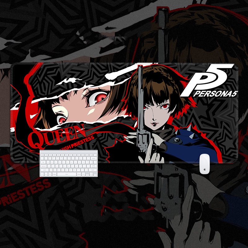 Persona 5alas Mouse Keyboard Game Khusus Alas Meja Mouse Pad Non slip