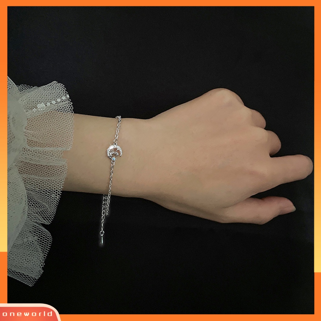 [EONE] Ladies Chain Bracelet Stylish Simple Dress Up Elegant Women Adjustable Gelang Pangeran Kecil Untuk Pacaran