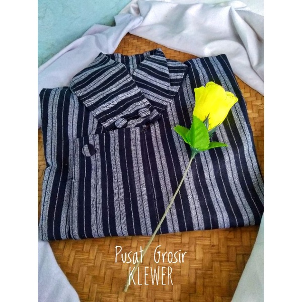 Lurik Surjan Lurik Dewasa / Baju Lurik Dewasa Khas Jawa/Pakaian Adat Jawa