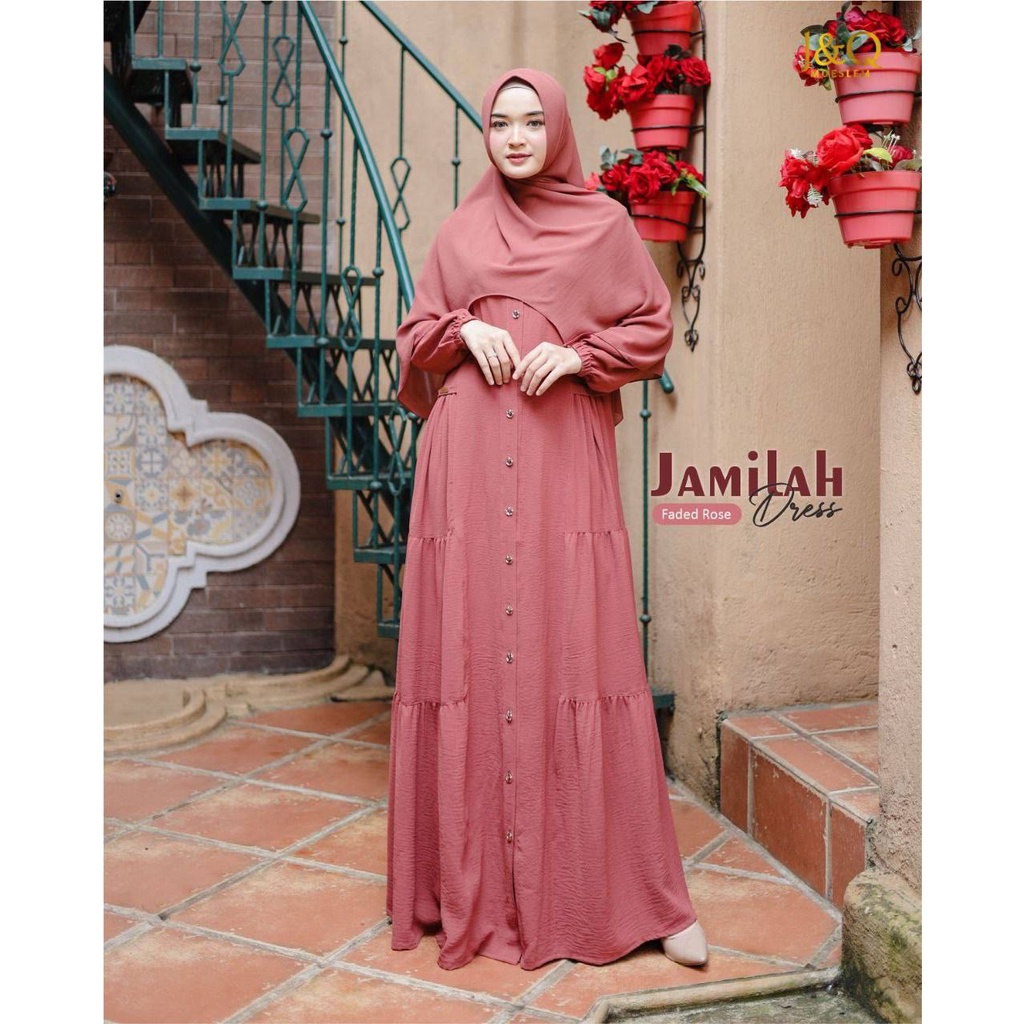 Baju Jamilah Dress Set Phamsina by J&Q