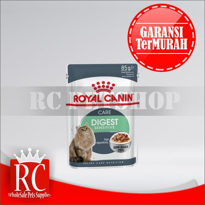 Makanan Kucing Royal Canin Digestive Care Pouch 85 gram / Sachet