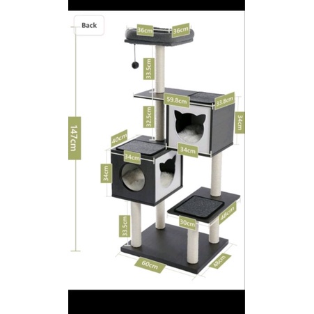 HidroAquatic - Cat condo custom