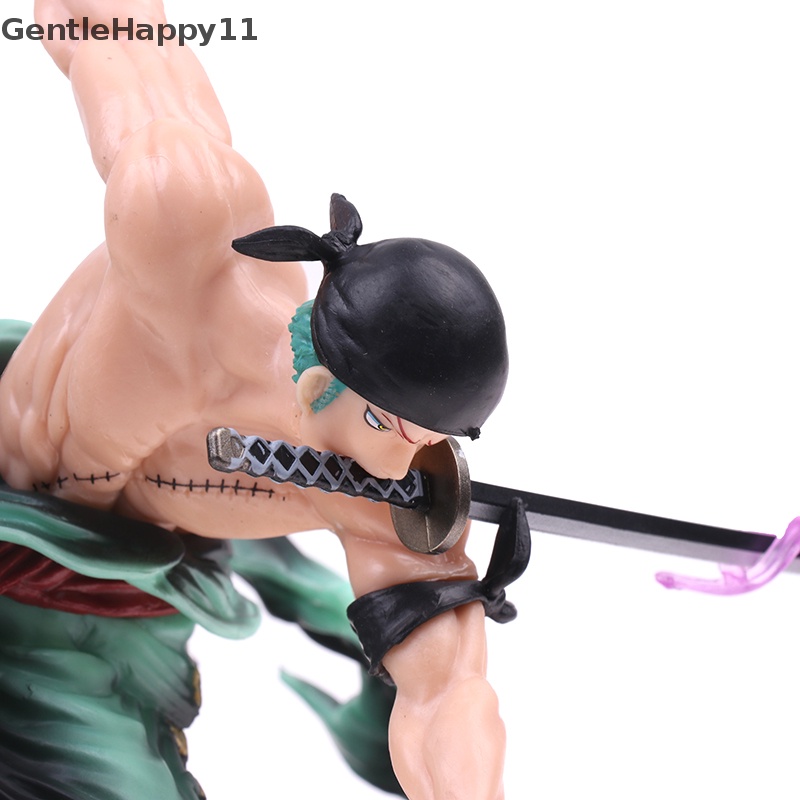 Gentlehappy 16cm Anime Figure Roronoa Zoro Action PVC Anime Model Patung Dekorasi Mainan id