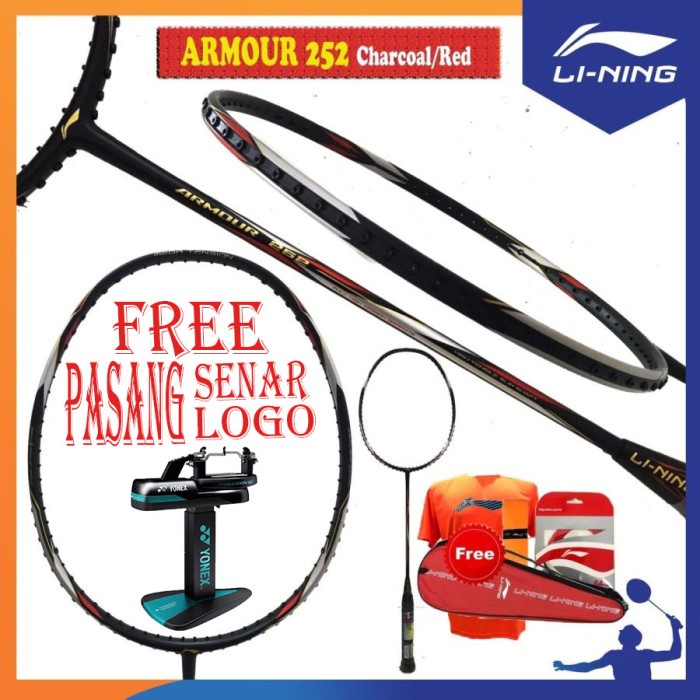 LINING ARMOUR 232 353 252 373 RAKET BADMINTON  - ARMOUR 373