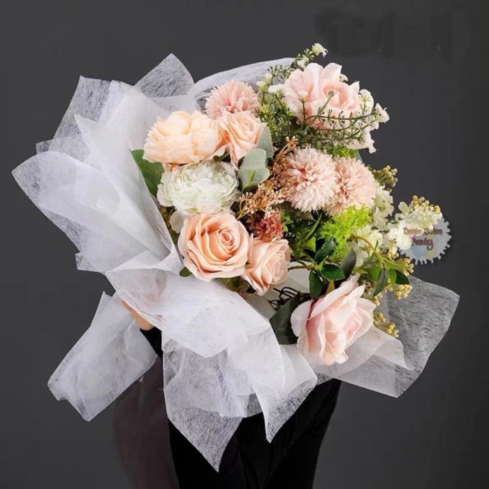 [ 30 Lembar ] Kertas Tisu Buket Bunga / Tissue Cotton Paper Flower