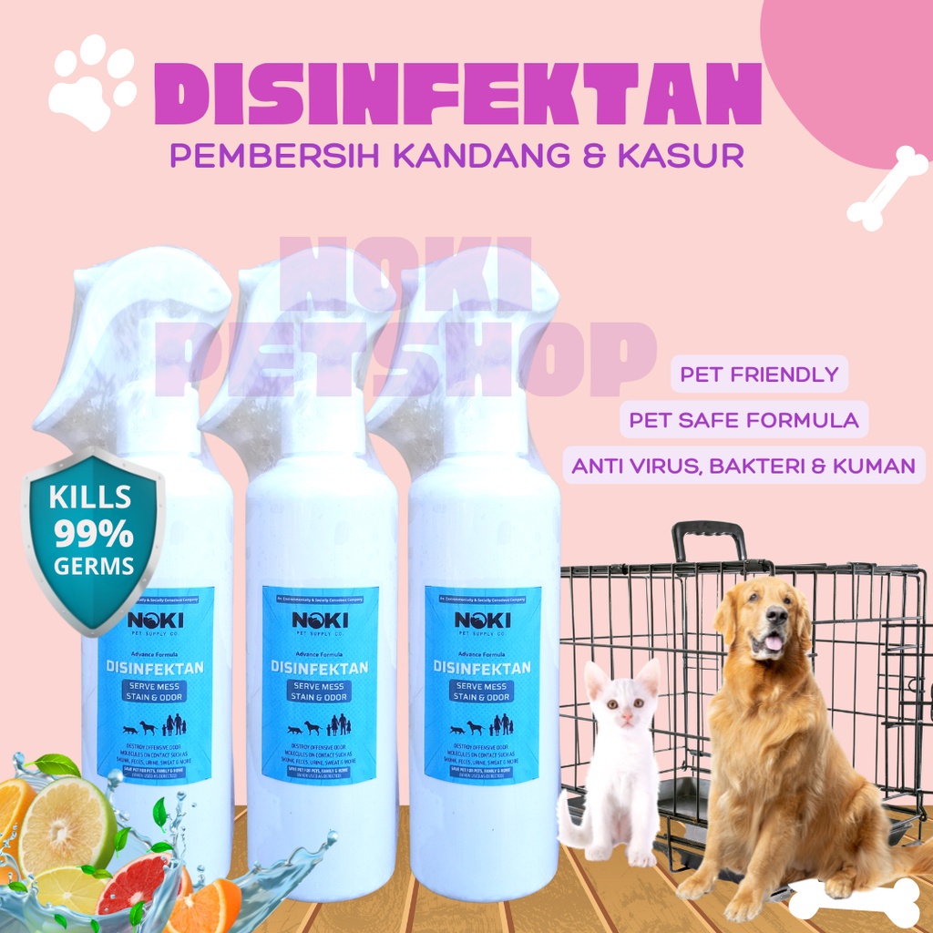 [BISA COD] DESINFEKTAN SPRAY 250ML KANDANG HEWAN / PENGHILANG BAU KANDANG SPRAY KANDANG ANJING KUCING ANTI BAKTERI JAMUR DAN VIRUS PENGHILANG BAU DISINFEKTAN SPRAY CAP BADAK KANDANG SAPI 5 LITER 1 LITER RUANGAN AYAM ANTI BATU KUCING KELINCI BURUNG ANJING