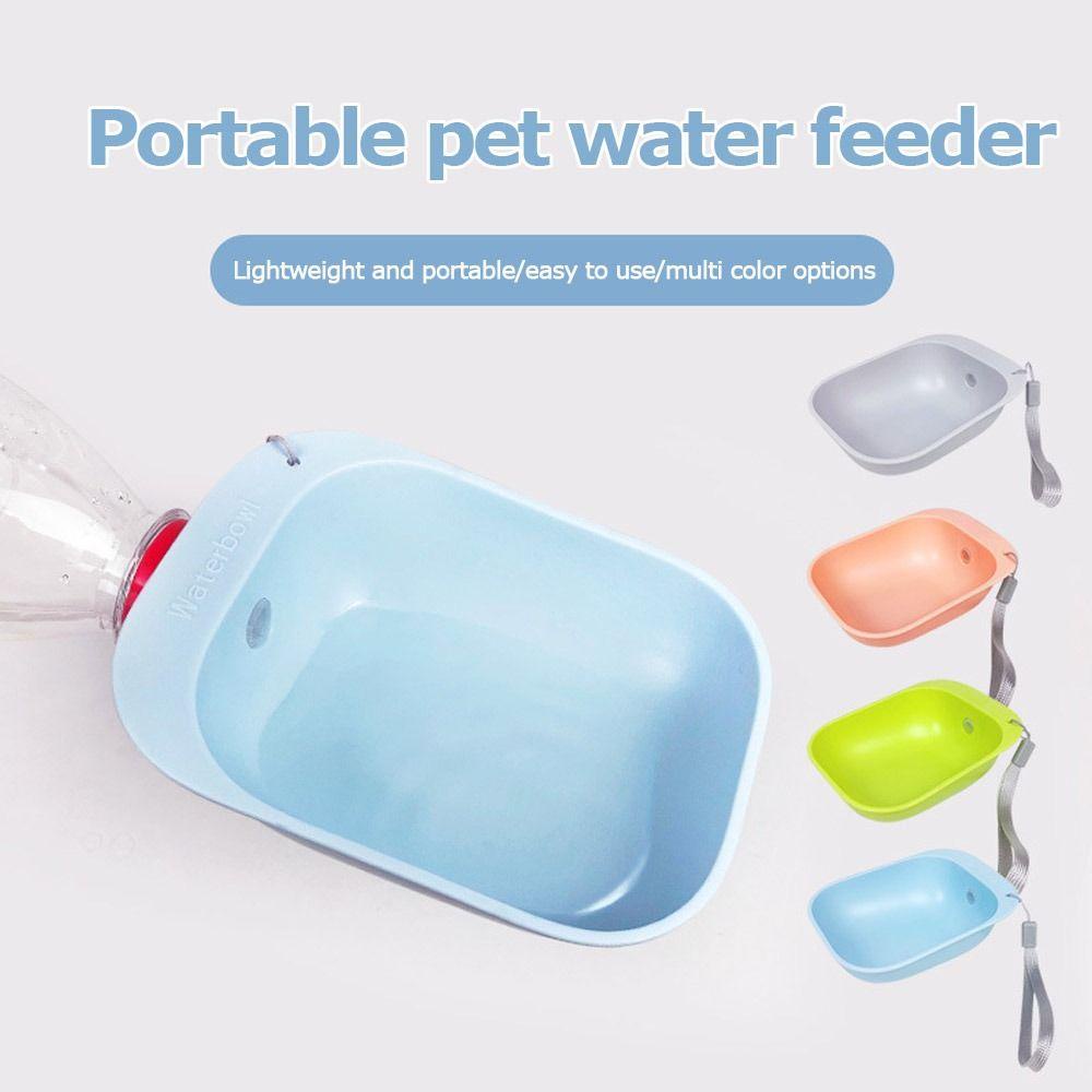 Chookyy Botol Air Minum Pet Berjalan Travel Outdoor Water Feeder