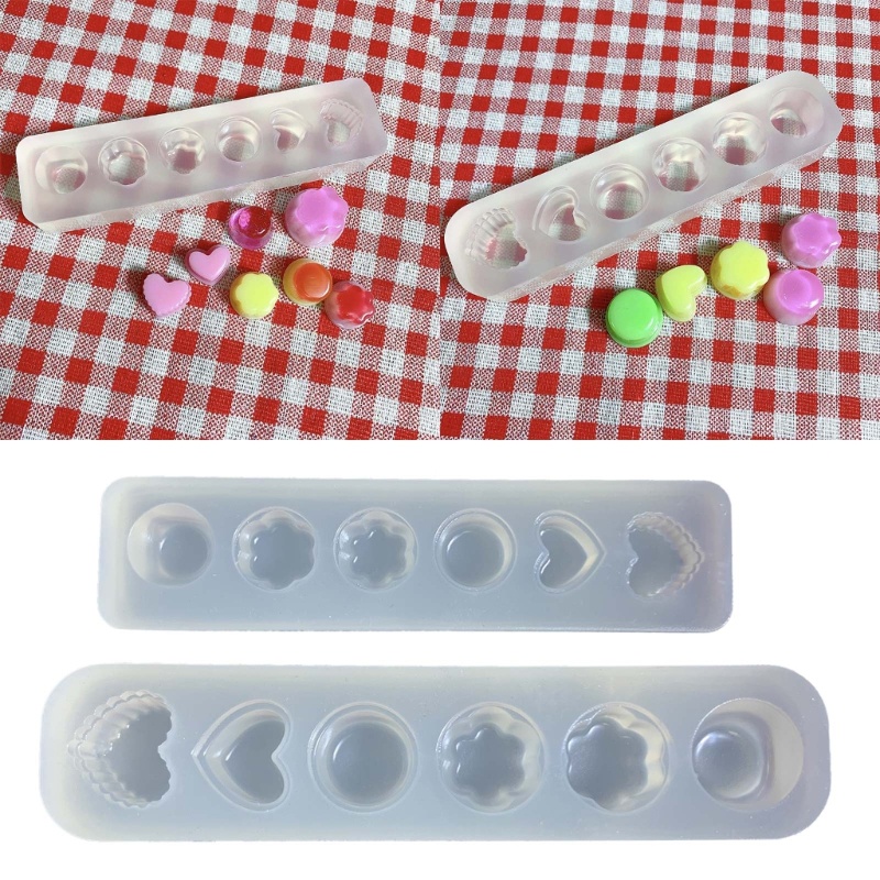 Siy Delicious Mould Cetakan Silikon Anti Lengket Full Page Resin Jelly Mold Untuk Dekorasi Baking Kue