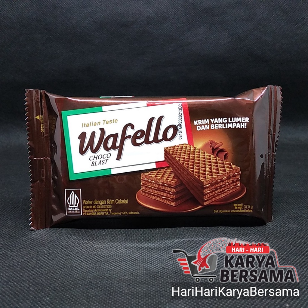 

ROMA WAFER WAFELLO CHOCO BLAST 37.5GR