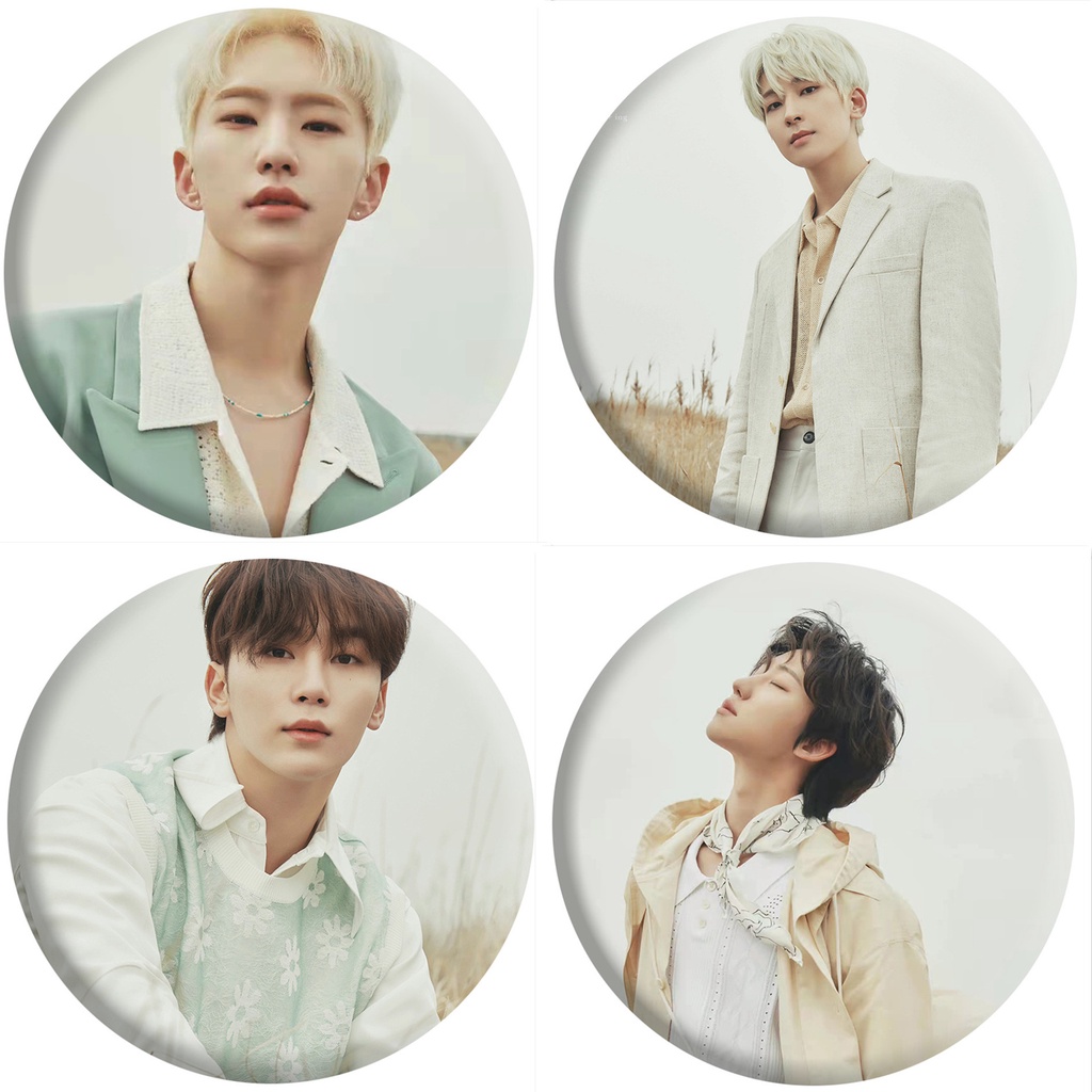 1pc SEVENTEEN Gantungan Kunci Cermin Digital Single Album Darl+ing Key Ring Gantung Atas