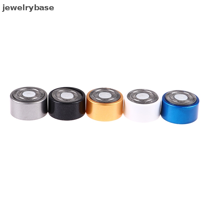 [jewelrybase] 1pcs Alat Cukur Pria Elektrik Mini Portabel Jenggot Trimmer Blade Pengganti Kepala Butik