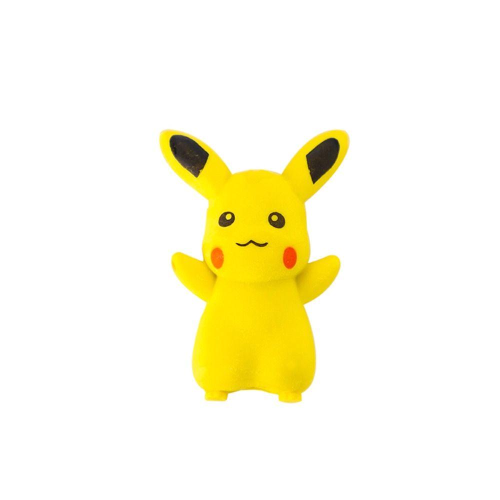 Lanfy Pokemon Pikachu Eraser Lucu Lucu Tanpa Debu Kreatif Tanpa Jejak Siswa Alat Tulis Menulis Menggambar Eraser