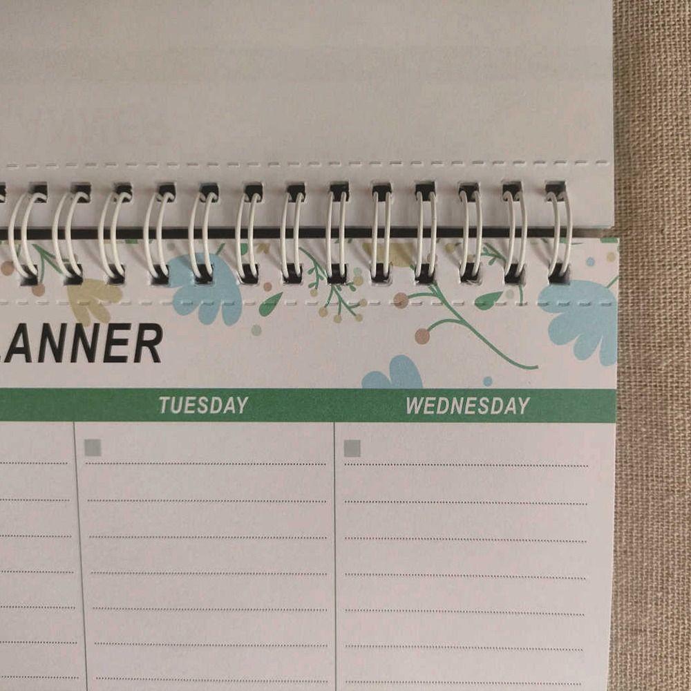 Mxbeauty Weekly Monthly Planner Anak 52sheets Sekolah Kantor Diary Notebook Alat Tulis Jadwal Planner B5 Agenda Planner