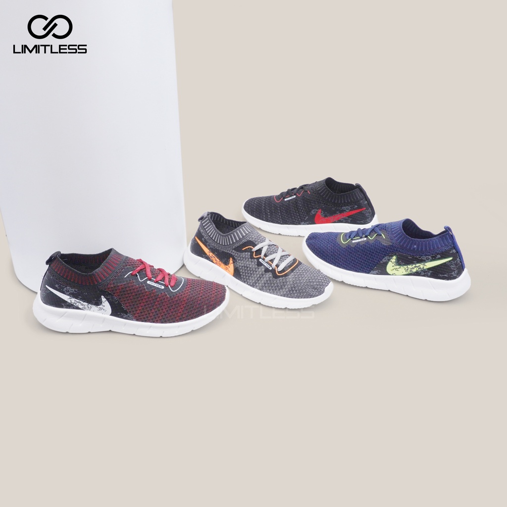 Sneakers Nike Pria Olahraga Premium Bertali Casual Sepatu Cowok Kekinian Running Santai Sneaker Cowo Outdoor Terbaru