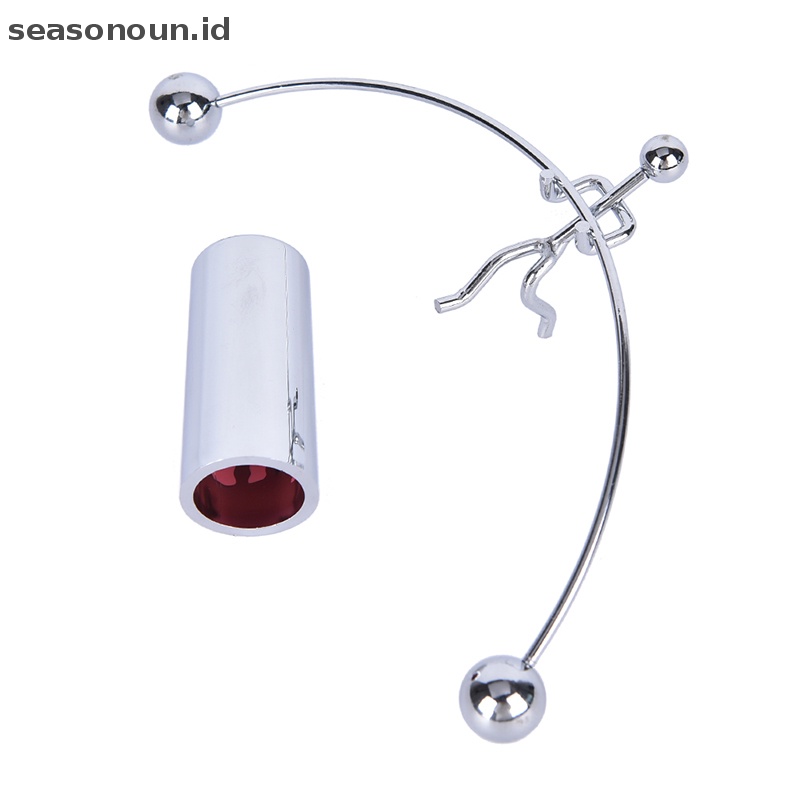 Seasonoun Hot Kinetic Weightlifter Gadget Gerak Abadi Desk Art Gift Dekorasi Kantor,.