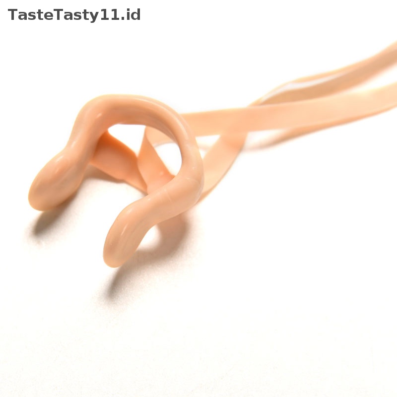 Tastetasty Nose Clip Agak Sprung Senior Karet Tertutup Renang Wanita Pria Dewasa.