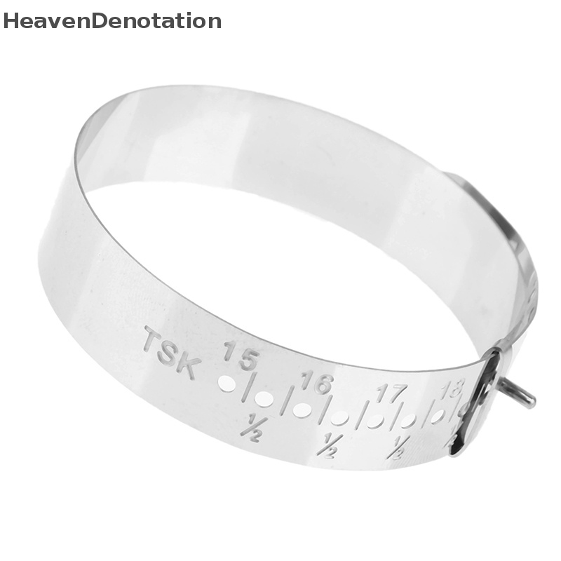 [HeavenDenotation] Stainless Steel Bangle Sizer Gauge Adjustable Gelang Tangan Alat Ukur HDV