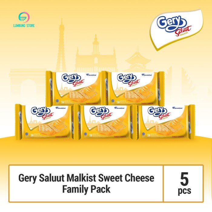 

Gery Saluut Malkist Sweet Cheese - Biskuit