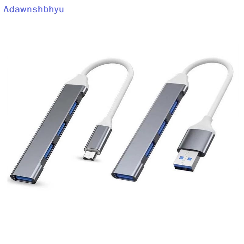 Adhyu USB C HUB 3.0 Tipe C 3.1 4port Multi Splitter Adapter OTG Untuk PC Komputer ID