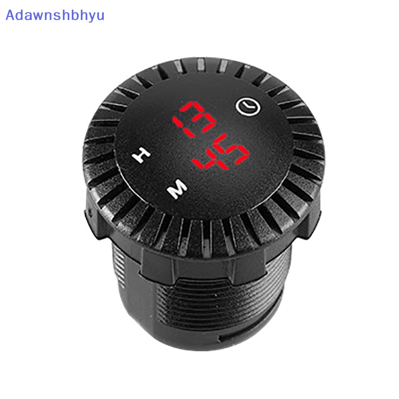 Adhyu 12V/24V Otomotif Mobil Perahu Motor Touch Digital Clock LED Display Alat ID