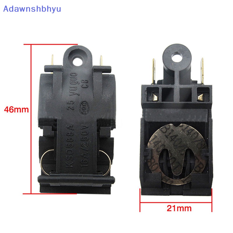 Adhyu 2PCS Daya 13A /16A ​Teko Listrik Thermostat Switch Steam Aksesoris Dapur ID