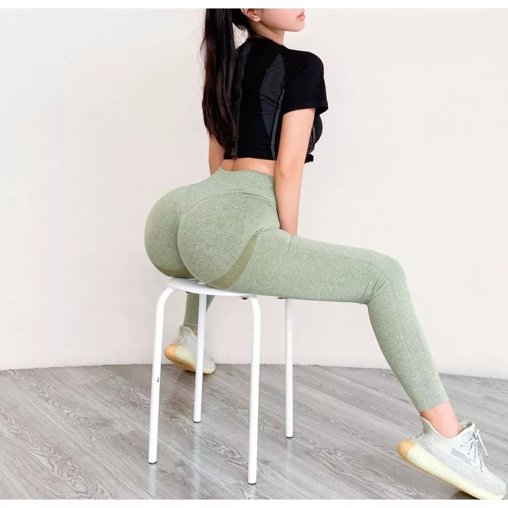 yagoo - leging Olahraga Wanita Premium Celana Yoga Sport Legging Women's Fitness Leggings/ Celana Gym Wanita legging06