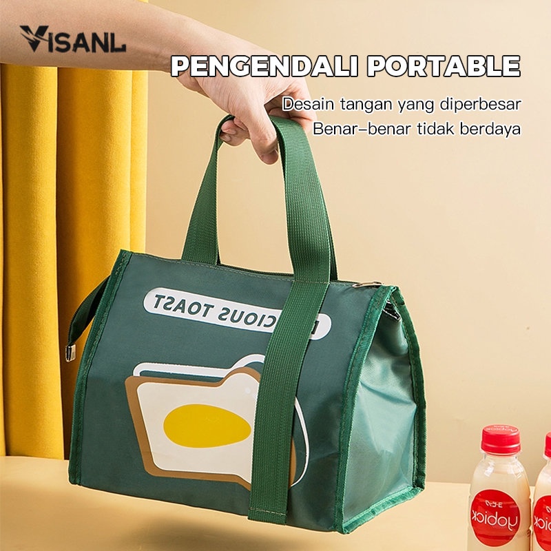 TAS BEKAL MAKANAN ANAK LUNCH BAG TEMPAT BEKAL ANAK TEMPAT PENYIMPANAN MAKANAN TAS LUNCH BOX