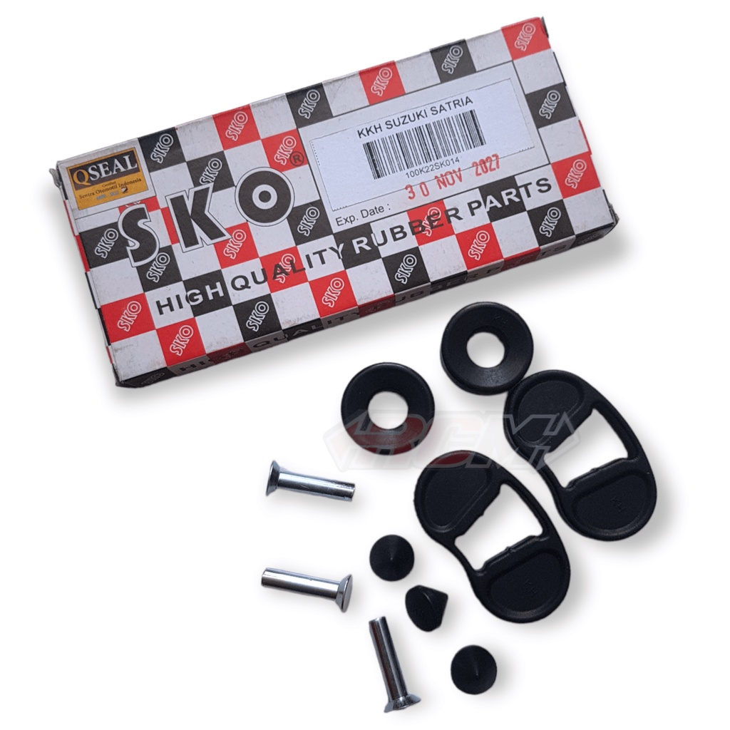 KARET DAMPER RONGSEL RONSEL RUMAH KOPLING SUZUKI SATRIA HIU 2T 2TAK 2 T TAK ORI ORIGINAL FUBORU PARTS