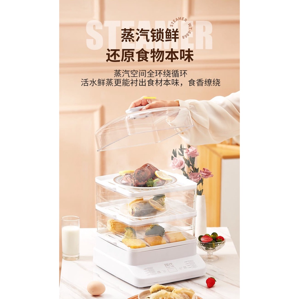 Jaya STEAMER ELEKTRIK pengukus makanan food steamer 24L penyimpan makanan steril alat makan steril b