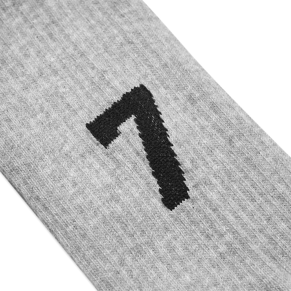 FOG ABC Text Logo Mid Socks