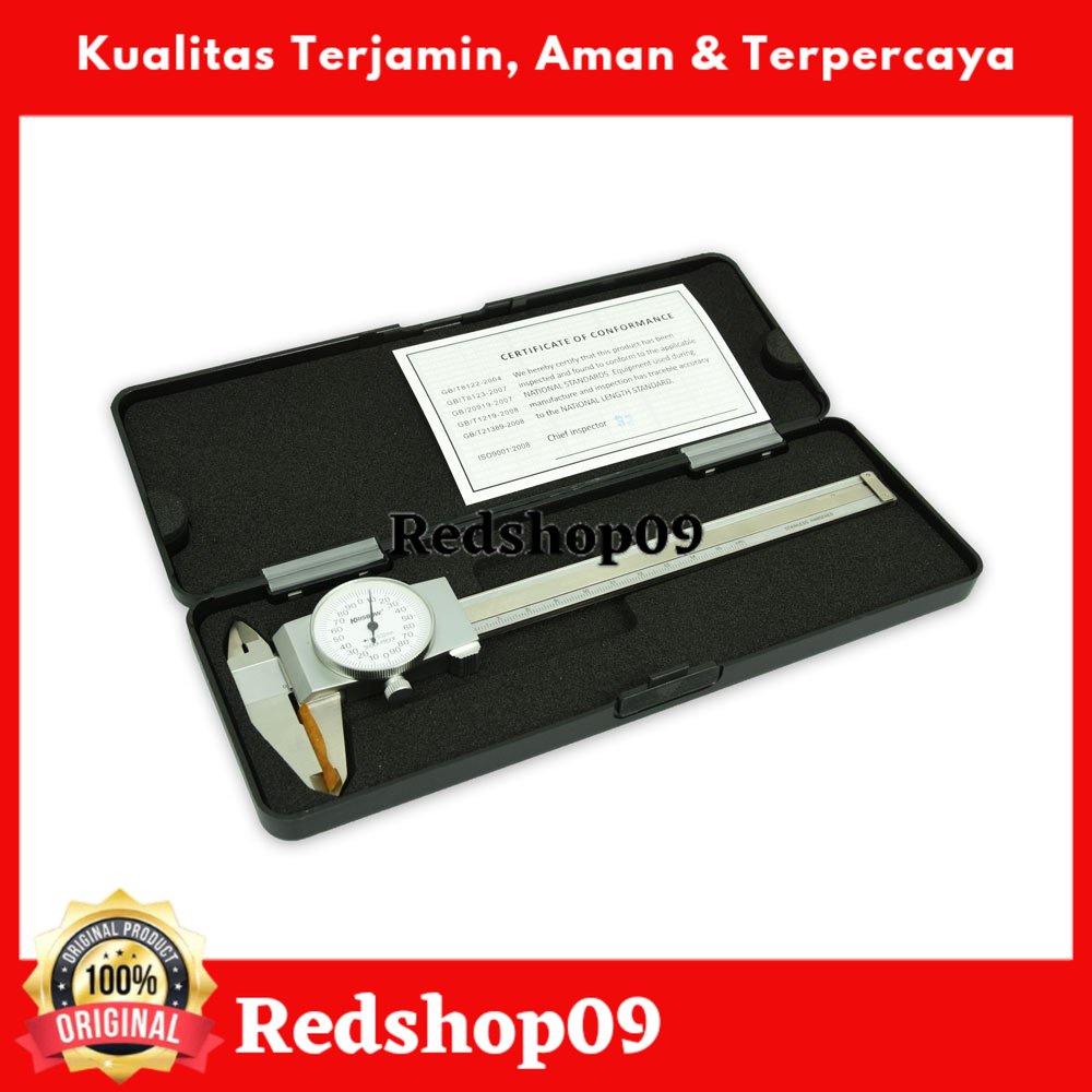 

Jangka Sorong Dial 6 Inci Krisbow