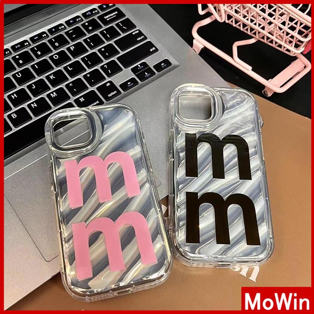 For iPhone 14 Pro Max iPhone Case Laser Reflective Clear Case TPU Soft Shell Airbag Shockproof Simple Lettering Compatible with iPhone 13 Pro max 12 Pro Max 11 xr xs max 7 8Plus