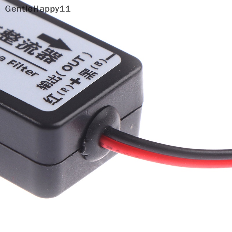 Gentlehappy 12V DC Power Relay Capasitor Filter Rectifiers Untuk Kamera Back Up Tampilan Belakang Mobil id