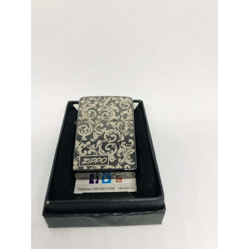 KOREK ZIPPO MOTIF BATIK LOGO ZIPPO BAWAH KOREK ANTIK KOLEKSI UNIK