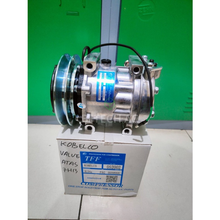 Compressor Kobelco Valve atas 7H13 TFF Kompresor AC Mobil