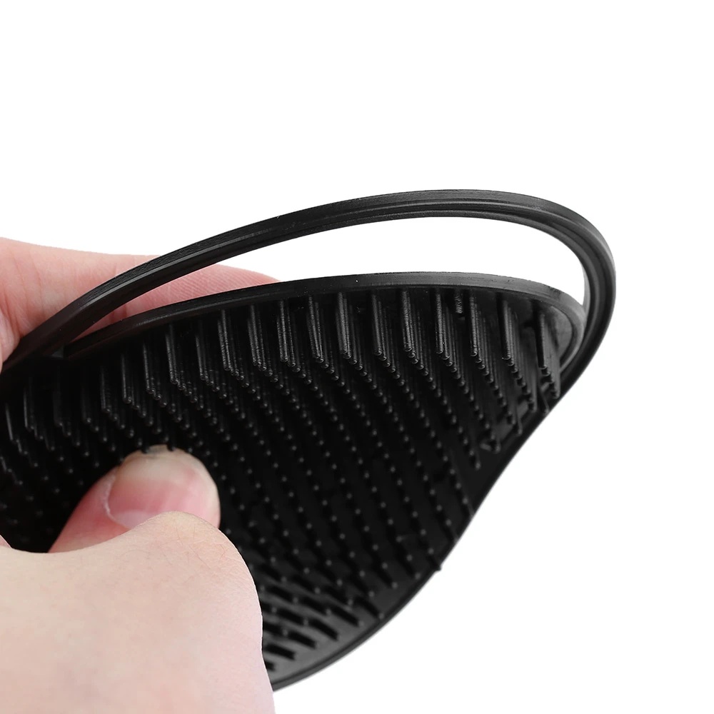 Men Portable Plastic Massage Styling Comb/Travel Portable Pocket Hair Shower Comb Brush/Sikat Perawatan Pijat Kulit Kepala Jenggot Kumis Pria Baru/Finger Shampoo Comb Hair Tools