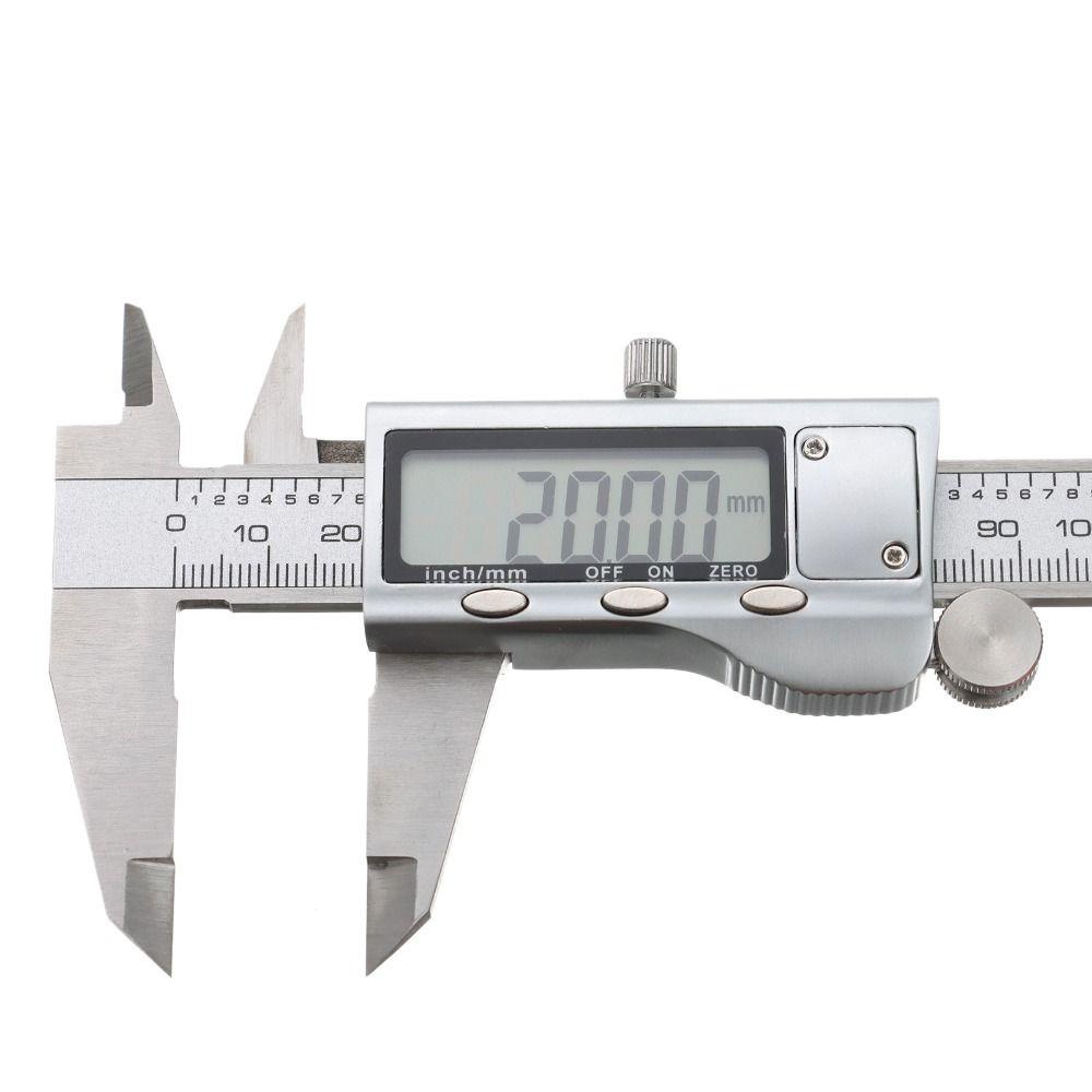 TOP Jangka Sorong Digital Layar LCD Besar Vernier Caliper Digital Jangka Sorong Alat Ukur