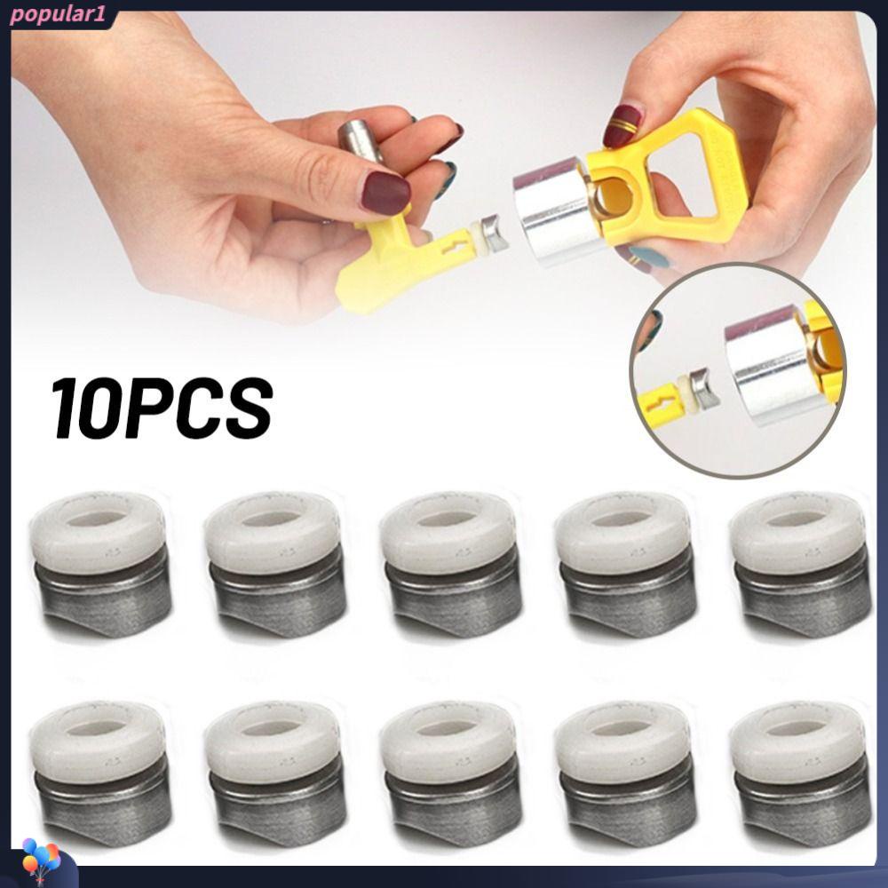 Seal Airless Tip Populer Bolak Balik Half Round Nozzle Nosel Duduk Shim Airless Penyemprotan