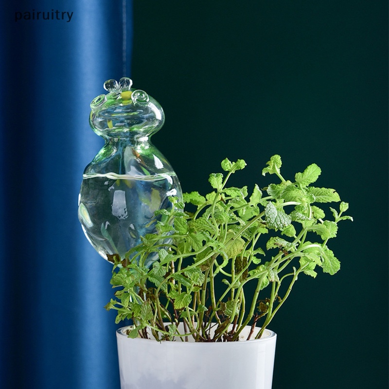 Prt Bola Dunia Penyiraman Otomatis Tanaman Bunga Water Bulbs Bentuk Hewan Kaca Dekorasi Rumah Sistem Penyiraman Taman Self Watering Device PRT