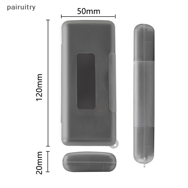 Prt New M2 2280sd Case Plastik Anti-Statis Kotak Penyimpanan Memory Holder Protection Untuk 6xm.2 Nvme2280Keadaan Solid Drive Tahan Air PRT