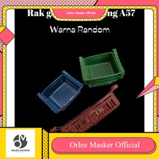 RAK KULKAS TERMURAH / RAK GANTUNG SERBA GUNA, 1 PCS RANDOM WARNA / RAK SUSUN GANTUNG