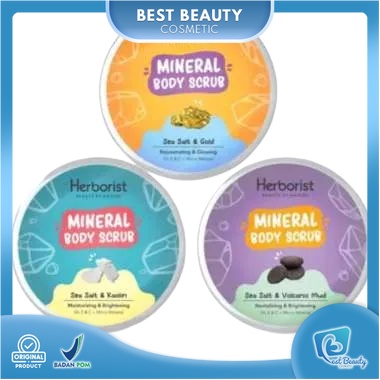 ★ BB ★ Herboris Lulur Bali | Herborist Lulur Bali Tradisional 100gr / 200gr | Heborist Mineral Body Scrub 200gr