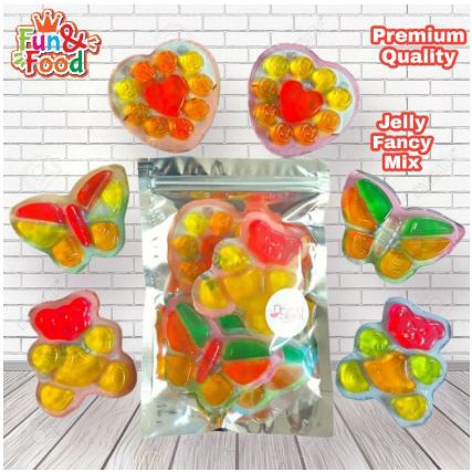 Permen Jelly Viral / Jelly Kenyal Selai Aneka Rasa Mata Globe Bola Mixed Kualitas Premium