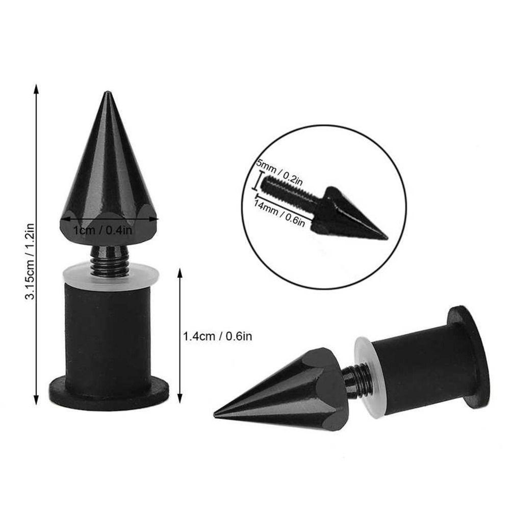 Populer 10PCS Sekrup Kaca Depan Motor Universal M5 Sekrup Mur Tetap Perlengkapan Motor