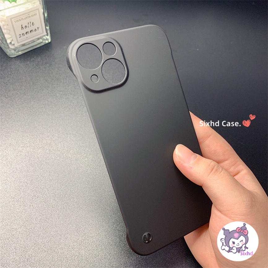 XIAOMI Untuk Xiaomi11 Lite Redmi 9T Note 10s 10Pro 8 7Pro Poco F4 Fashion Sederhana Borderless Matte bare Machine Skin Feel Phone Case Empat Sudut Jatuh Perlindungan TPU Cover