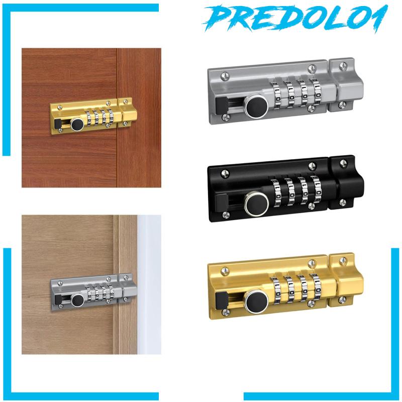 [Predolo1] Baut Pengunci Kombinasi Mechanical Password Lock Sliding Bolt Latch