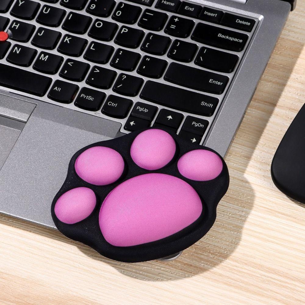 Populer Mouse Wrist Rest Typing Cute Pain Relief Non-Slip Base Bantal Tangan