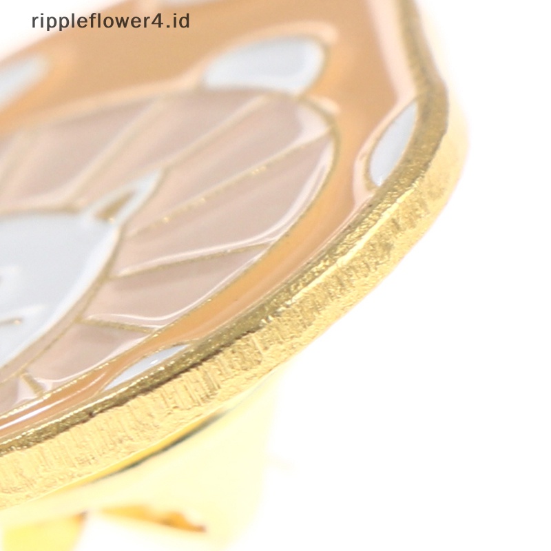 {rippleflower4.id} Kartun Lucu Jamur Enamel Pin Custom Lucu Gitar Kodok Landak Bros~